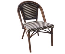 Central Exclusive 2140700-0480 Cayman Outdoor Side Chair, Stackable