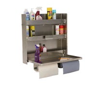 Prairie View X2730DC - Double Shelf Can Organizer, 3 Shelves, Aluminum