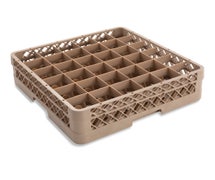 Vollrath TR7 C Traex 36-Compartment Glass Rack with One Extender, Beige