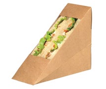PackNwood 209KCK5212 Sandwich Wedge Box, 4.82" x 2.05" x 4.84"H, 500/CS