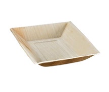 PackNwood 210BBA1217 Areca Palm Leaf Plate, 6.97" x 4.99" x 1.18" (177 x 127 x 30 mm), 100/CS