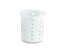 Vollrath 52643 - White Plastic Flatware Cylinder - For Vollrath Flatware Holders and Warewashing Racks