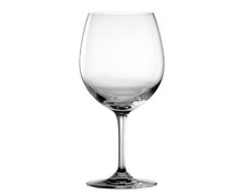RAK Porcelain 1800035T Stolzle Cabernet/Bordeaux Glass, 22-1/2 Oz., 3-3/4" Dia. X 9"H, Case of 24