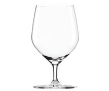 RAK Porcelain 3760011T Stolzle Water Goblet, 16 Oz., 3-3/8" Dia. X 6-3/4"H, Case of 24