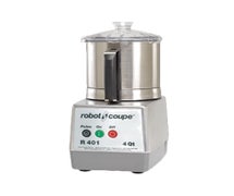 Robot Coupe R401B Cutter/Mixer, 4.5 Qt. Stainless Steel Bowl