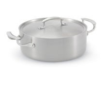 Vollrath 49411 Miramar Display Cookware Casserole With Low Dome Cover 5Qt.