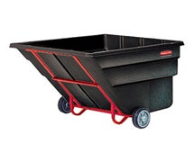 Rubbermaid FG104600BLA Brute Heavy-Duty Tilt Truck, 2.5 Cubic Yard, Black, 2,300 lb. Weight Capacity