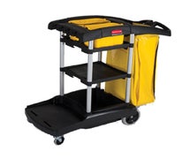 Rubbermaid FG9T7200BLA High Capacity Cleaning Cart