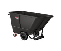 Suncast Commercial RMTTHD100D 1 Cubic Yard Tilt Truck, Black, 2,200 lb. Weight Capacity