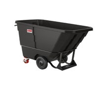 Suncast Commercial RMTTSD100D 1 Cubic Yard Tilt Truck, Black, 1,300 lb. Weight Capacity