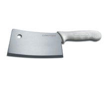 Dexter Russell 08253 Sani-Safe 7" Cleaver - White Handle