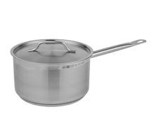 Vollrath 3803 Sauce Pan with Cover - Optio Stainless Steel 4 Qt.