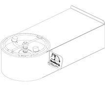 Bradley Corporation S19-220BF Safety Eye/Face Wash, BF Wall Mount