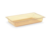 Vollrath 9028410 - 1/2 Sp Pan 200Mm, 8"/ Amber, 3/CS