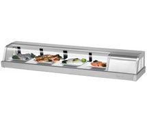 Turbo Air SAKURA-60 Countertop Refrigerated Display Case - Four Sliding Doors - 59-3/4"W w/ Left Condenser