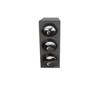 San Jamar L2913BK EZ-Fit Lid Dispenser Box System - (2) L2200C; (1) L2400C - Black Trim Rings