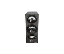 San Jamar L2923BK EZ-Fit Lid Dispenser Box System - (1) L2200C; (2) L2400C - Black Trim Rings