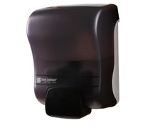 San Jamar S900TBK Rely Manual Soap & Sanitizer Dispenser, 900 ml, Black Pearl