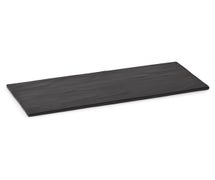 G.E.T. Enterprises SB-1350-BK 12.75"x5" Faux Slate Tray, 6/CS