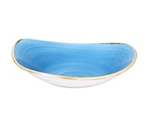 Churchill China SCFSTRB91 Stonecast Cornflower Blue Triangular Bowl 9.25", CS of 12/EA