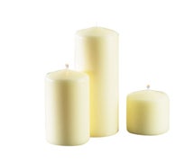 Sterno Products 40164 Sterno Pillar Candle, 6" H X 3" Dia., Ivory (12 Each Per Case) (Case Cannot Be Broken)