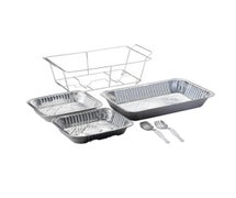 Sterno Products 70118 Sterno Buffet Kit, 2 Complete Sets Includes (2) Wire Frames, (2) Full-Size Foil Water Pans