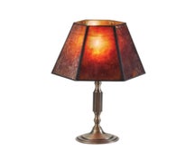 Sterno Products 85164 Vintage Charm La Rue Lamp Base, 6-1/2" H X 3-3/8" Dia., Oil Bronze