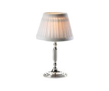 Sterno Products 85166 Vintage Charm La Rue Lamp Base, 6-1/2" H X 3-3/8" Dia., Silver, 6/CS