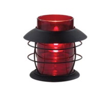 Sterno Products 85192 Industrial Chic Hyannis Lamp Base, 4-1/2" H X 5-1/4" Dia., Nautical Design, 6/CS