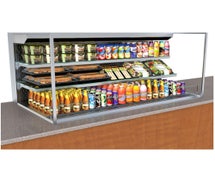 Structural Concepts NE3627RSSV Reveal Self-Service Refrigerated Slide In Counter Case 35-3/4"W x 27-7/8"H