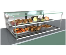 Structural Concepts NE3620RSV Reveal Service Refrigerated Slide In Counter Case 35-3/4"W x 20-3/8"H