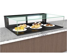 Structural Concepts NR4813DSV Reveal Service Non-Refrigerated Display Case, Countertop, 47-3/4"W  x 32-5/8"D  x 13-5/8"H