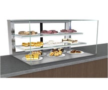 Structural Concepts NR3627DSV Reveal Service Non-Refrigerated Display Case, Countertop, 35-3/4"W  x 32-5/8"D  x 27-7/8"H