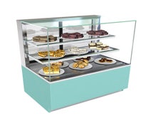 Structural Concepts NR3647DSV Reveal Service Non-Refrigerated Display Case, Freestanding, 35-3/4"W  x 33"D  x 47-1/8"H