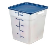 Cambro SFC12 Square Blue Lid For 12, 18 and 22 Qt. Capacity Containers