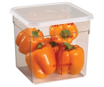 Cambro SFC6S Square Seal Lid For 6 and 8 Qt. Capacity Clear Camwear Containers