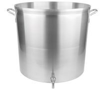 Vollrath 68701 Stock Pot with Faucet - 30 Gallon Capacity
