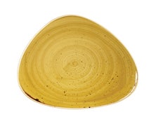 Churchill China SMSSTR121 Stonecast Mustard Lotus Plate 12", CS of 6/EA