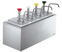 Server Products 83700 SB-4 Serving Bar with jars/condiment pumps