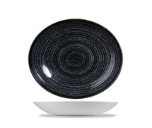 Churchill China SPCBEVB71 Studio Prints Charcoal Black Coupe Bowl 7.25", CS of 12/EA