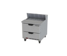 Beverage-Air SPED27-B - 27" W Sandwich Prep Table, Drawered