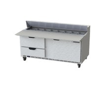 Beverage-Air SPED60-16C-2 - 60" W Sandwich Prep Table, Drawered