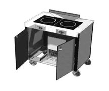 Spring USA ICS234-26 Max Induction Mobile Cooking Station, (2) 2600 Watt Ranges