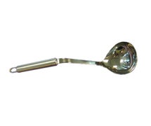 Spring USA M3505-76 Tureen Ladle, 6 Oz., 11"L, Bent Handle, Stainless Steel