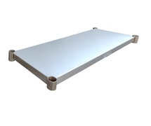 Replacement Undershelf for Kratos Worktables, 30"x72", Stainless Steel