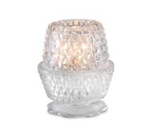 Sterno Products 80376 Vintage Charm Crawford Lamp, 5-1/10"H X 3-5/8" Dia., With Glass Globe & Base