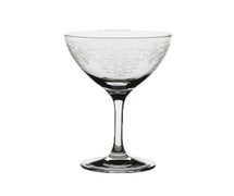 Steelite 4854RB354 Martini/Cocktail Glass, 8 Oz., Vintage Lace Etched Pattern