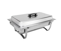 Sterno 70153 Buffet Chafer with Foldable Frame, 8 Qt.