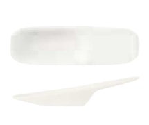 Syracuse China 905356009 Amuse Bouche Spoon, 3/4 Oz., 4-1/2"L, 36/CS