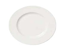 Syracuse China 905356971 Plate, 9-1/8", Wide Rim, 12/CS